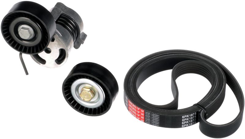 Gates K116PK1873 V-ribbed Belt Set - 1