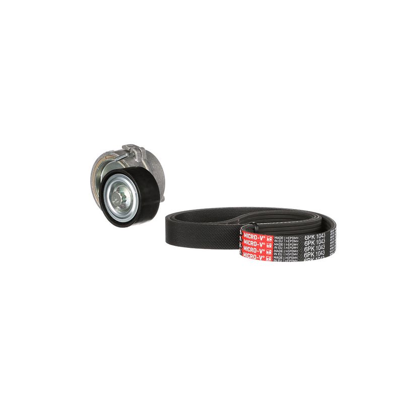 Gates K166PK1043 V-ribbed Belt Set - 5