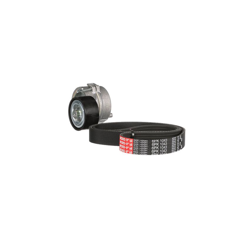 Gates K166PK1043 V-ribbed Belt Set - 6