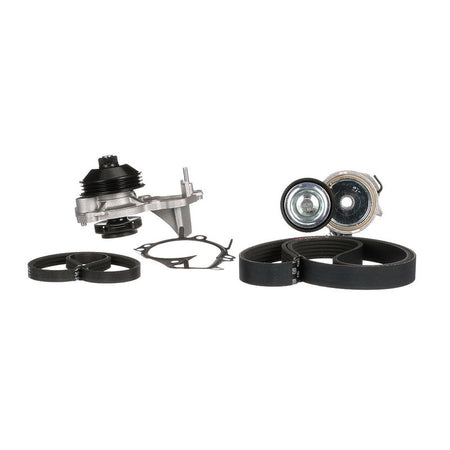 Gates KP136PK1070 Water Pump + V-ribbed Belt Kit - 2
