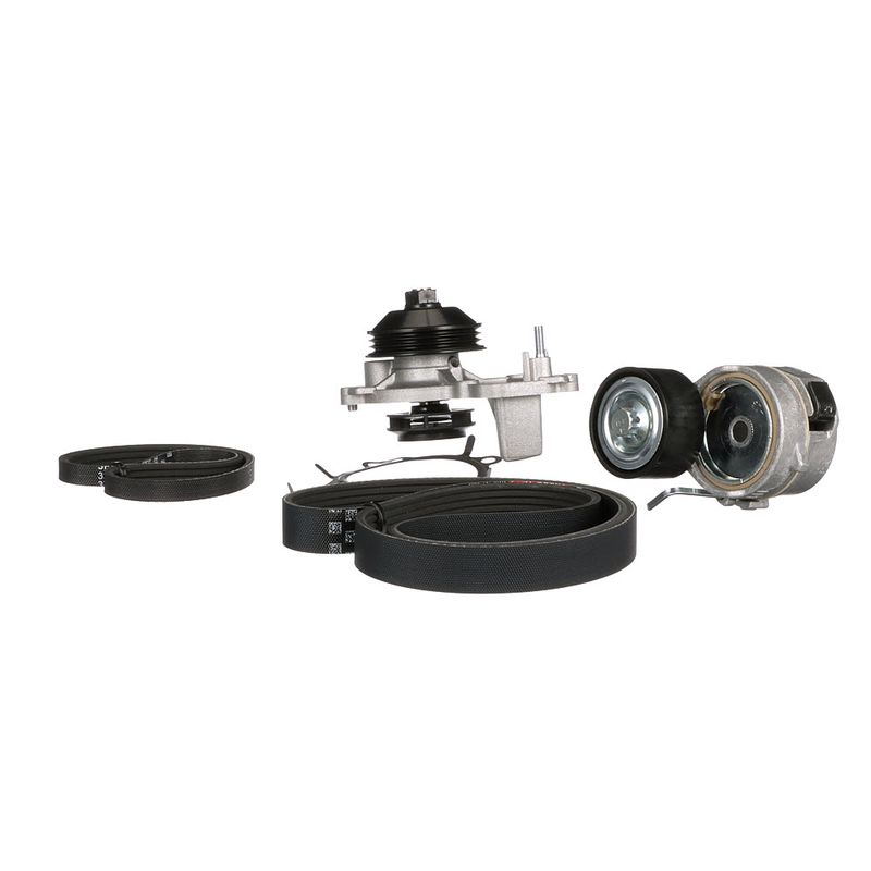 Gates KP136PK1070 Water Pump + V-ribbed Belt Kit - 5
