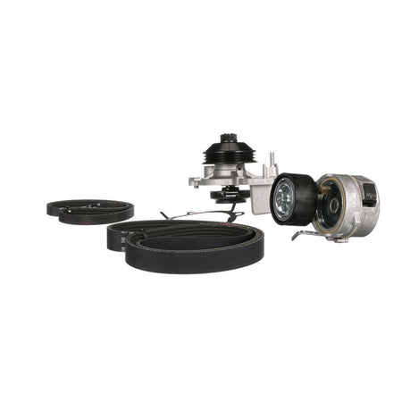 Gates KP136PK1070 Water Pump + V-ribbed Belt Kit - 6