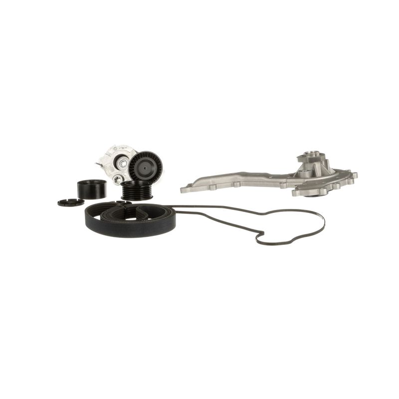 Gates KP136PK2460 Water Pump + V-ribbed Belt Kit - 3