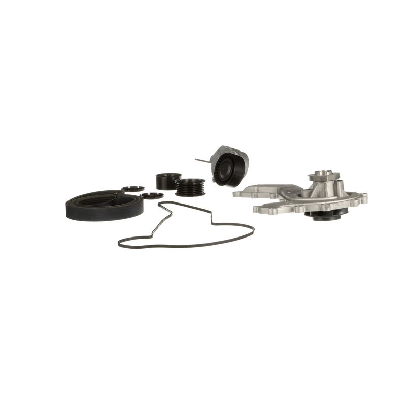Gates KP136PK2460 Water Pump + V-ribbed Belt Kit - 6
