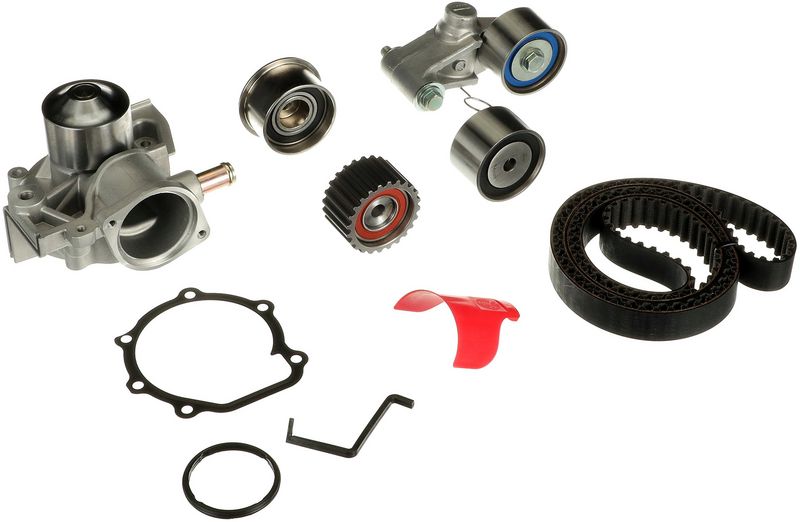 Gates KP15537XS-3 Water Pump & Timing Belt Kit - 1