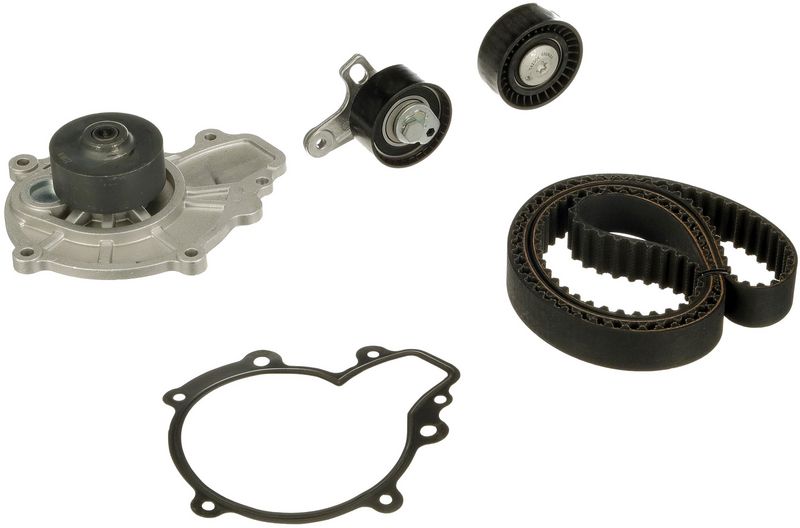 Gates KP15634XS Water Pump & Timing Belt Kit - 1
