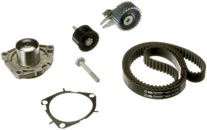 Gates KP15646XS Water Pump & Timing Belt Kit - 1