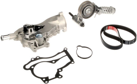 Gates KP15PK1335 Water Pump + V-ribbed Belt Kit - 1