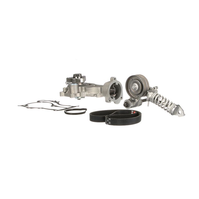 Gates KP15PK1335 Water Pump + V-ribbed Belt Kit - 5