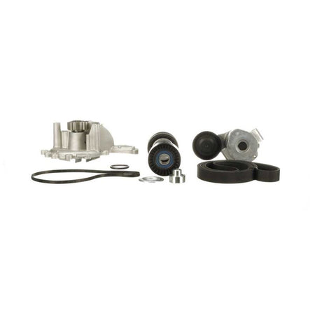 Gates KP16PK1640 Water Pump + V-ribbed Belt Kit - 2