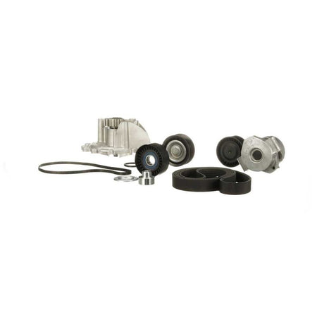 Gates KP16PK1640 Water Pump + V-ribbed Belt Kit - 4