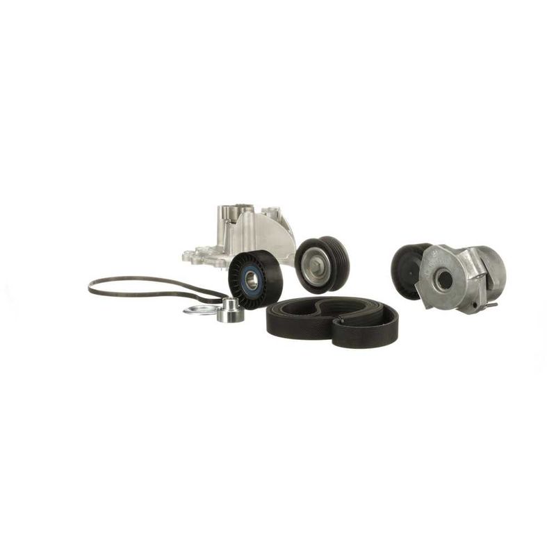 Gates KP16PK1640 Water Pump + V-ribbed Belt Kit - 5