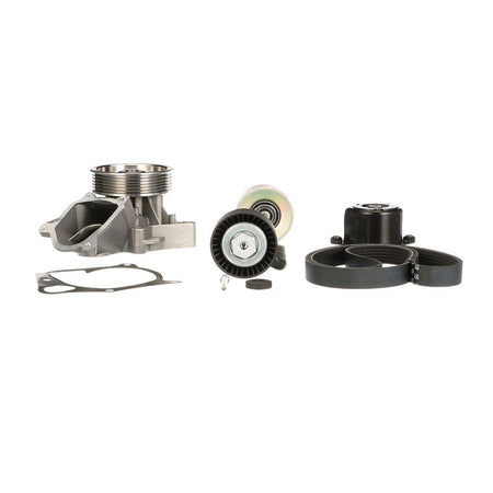 Gates KP16PK2160 Water Pump + V-ribbed Belt Kit - 2
