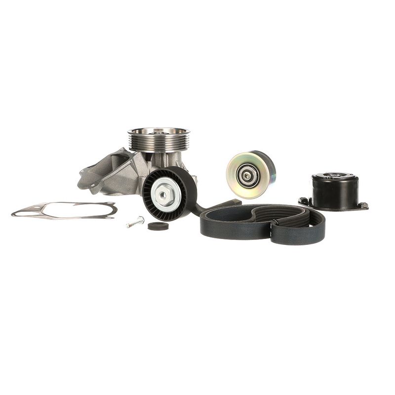 Gates KP16PK2160 Water Pump + V-ribbed Belt Kit - 4