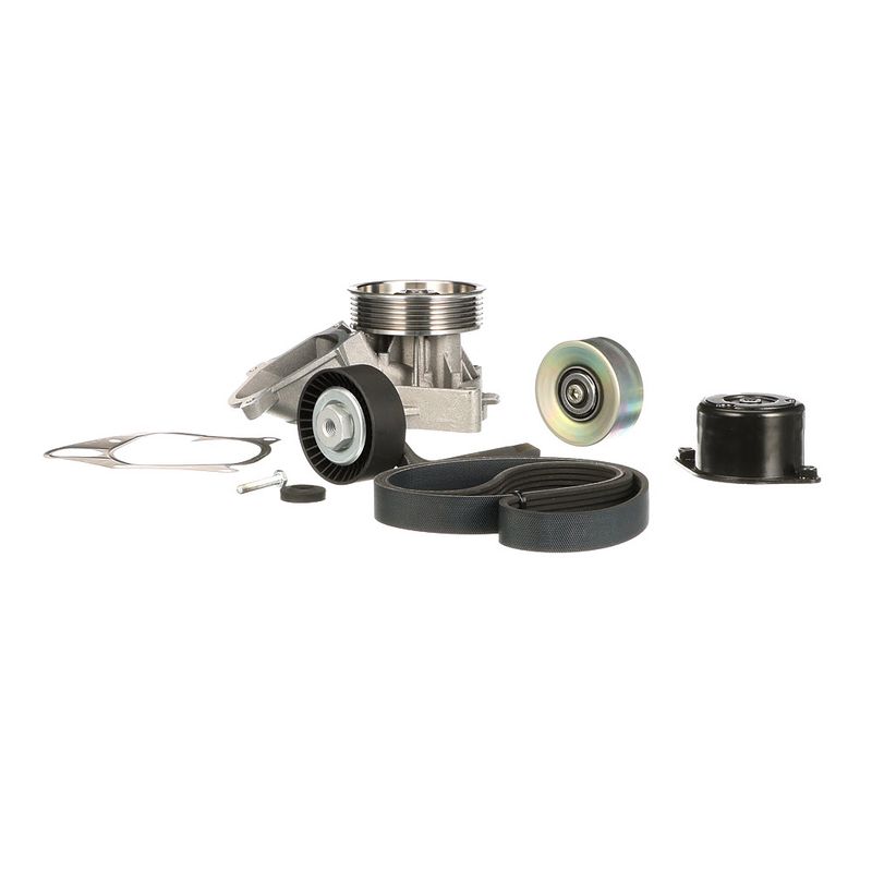Gates KP16PK2160 Water Pump + V-ribbed Belt Kit - 5