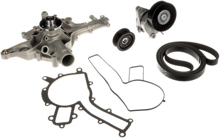Gates KP16PK2390 Water Pump + V-ribbed Belt Kit - 1
