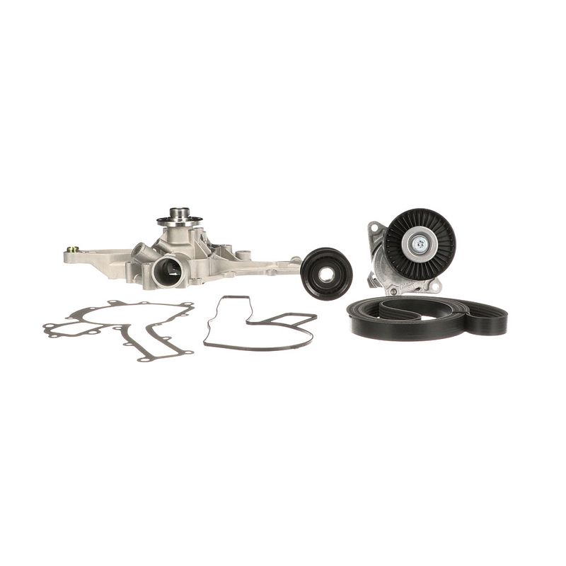 Gates KP16PK2390 Water Pump + V-ribbed Belt Kit - 2