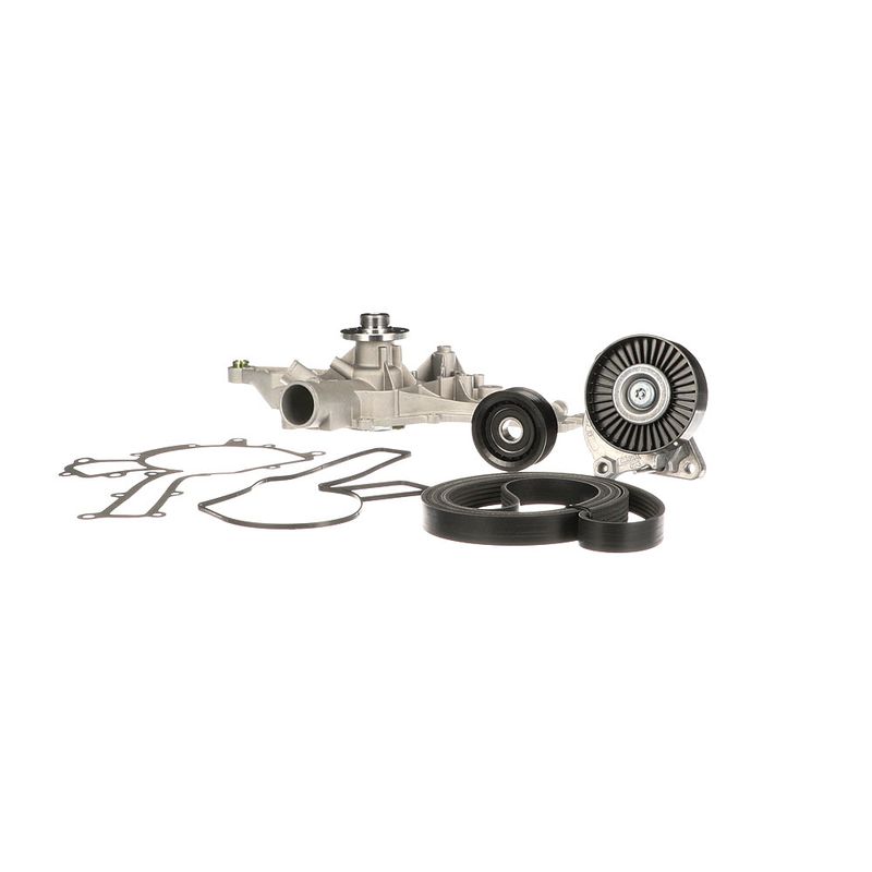 Gates KP16PK2390 Water Pump + V-ribbed Belt Kit - 4