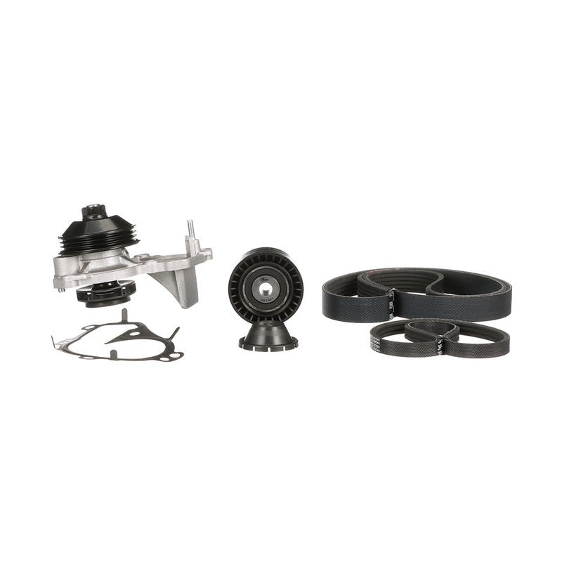 Gates KP16PK848SF Water Pump + V-ribbed Belt Kit - 2