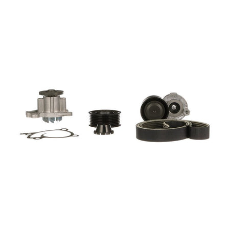 Gates KP17PK1570 Water Pump + V-ribbed Belt Kit - 2