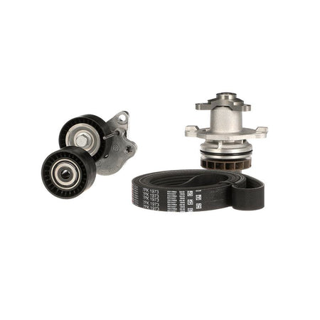 Gates KP17PK1973 Water Pump + V-ribbed Belt Kit - 3