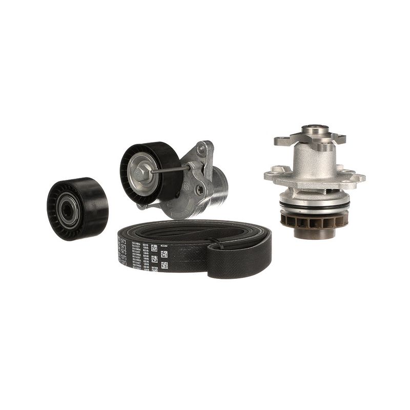 Gates KP17PK1973 Water Pump + V-ribbed Belt Kit - 5