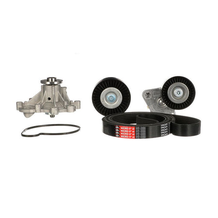 Gates KP17PK2418 Water Pump + V-ribbed Belt Kit - 2