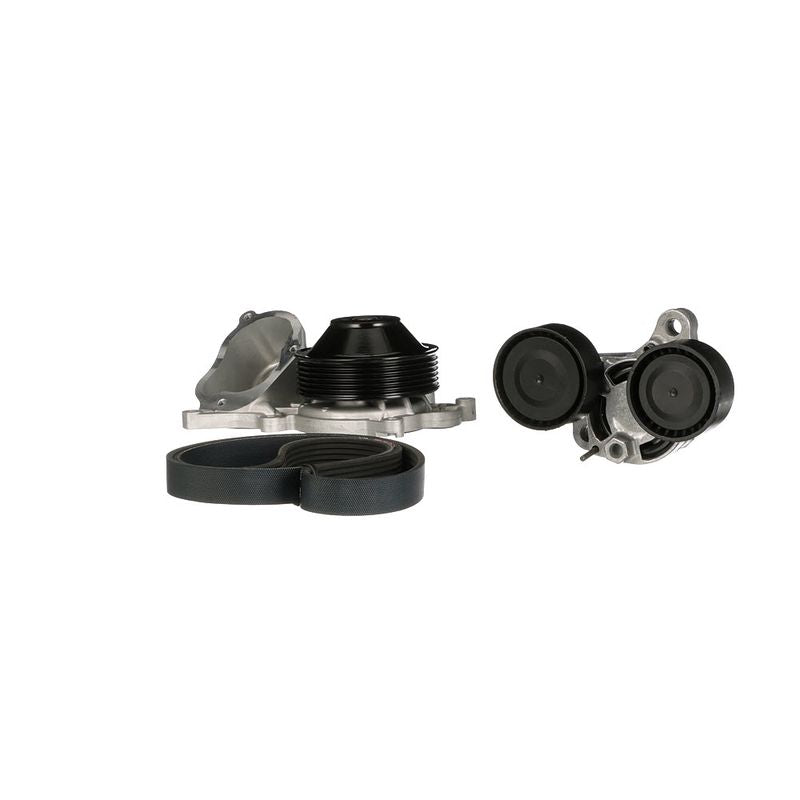 Gates KP236PK1700 Water Pump + V-ribbed Belt Kit - 4