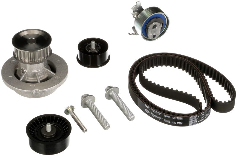 Gates KP25499XS-4 Water Pump & Timing Belt Kit - 1