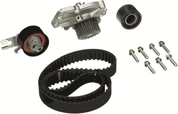Gates KP25553XS Water Pump & Timing Belt Kit - 1