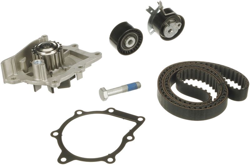 Gates KP25633XS Water Pump & Timing Belt Kit - 1