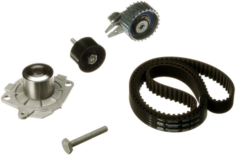Gates KP25650XS Water Pump & Timing Belt Kit - 1