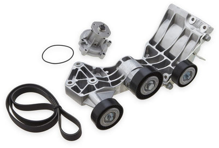 Gates KP25PK1745 Water Pump + V-ribbed Belt Kit - 1