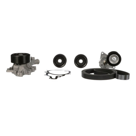 Gates KP26PK2260-1 Water Pump + V-ribbed Belt Kit - 2