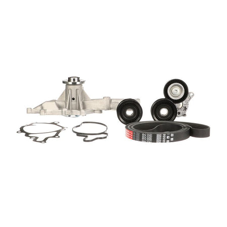 Gates KP26PK2260-2 Water Pump + V-ribbed Belt Kit - 2