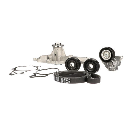 Gates KP26PK2260-2 Water Pump + V-ribbed Belt Kit - 4