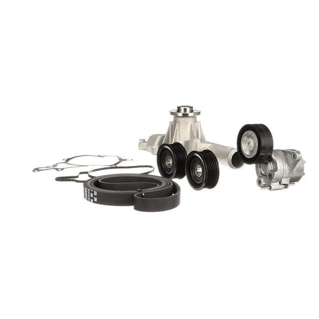 Gates KP26PK2260-2 Water Pump + V-ribbed Belt Kit - 6
