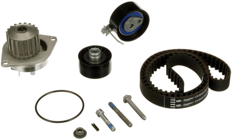 Gates KP35581XS Water Pump & Timing Belt Kit - 1