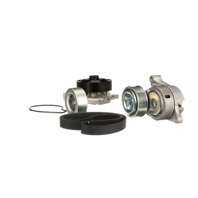 Gates KP36PK2013 Water Pump + V-ribbed Belt Kit - 6