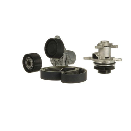 Gates KP37PK1685XS Water Pump + V-ribbed Belt Kit - 5