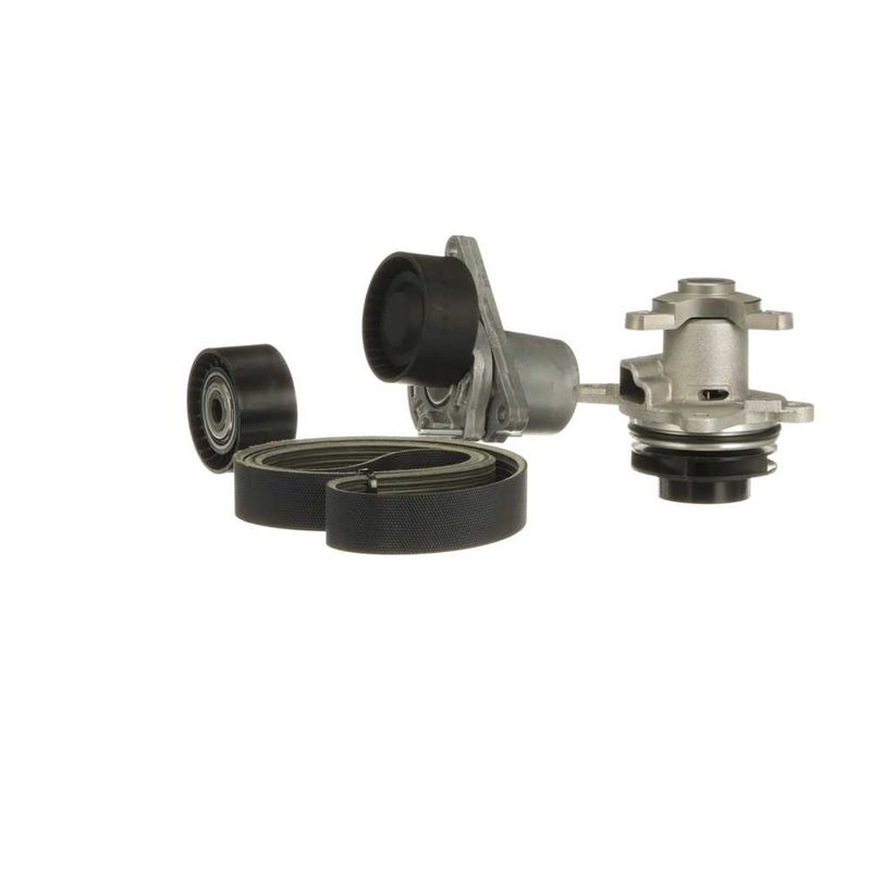 Gates KP37PK1685XS Water Pump + V-ribbed Belt Kit - 6