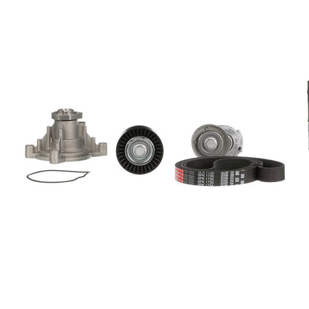 Gates KP76PK1735 Water Pump + V-ribbed Belt Kit - 2