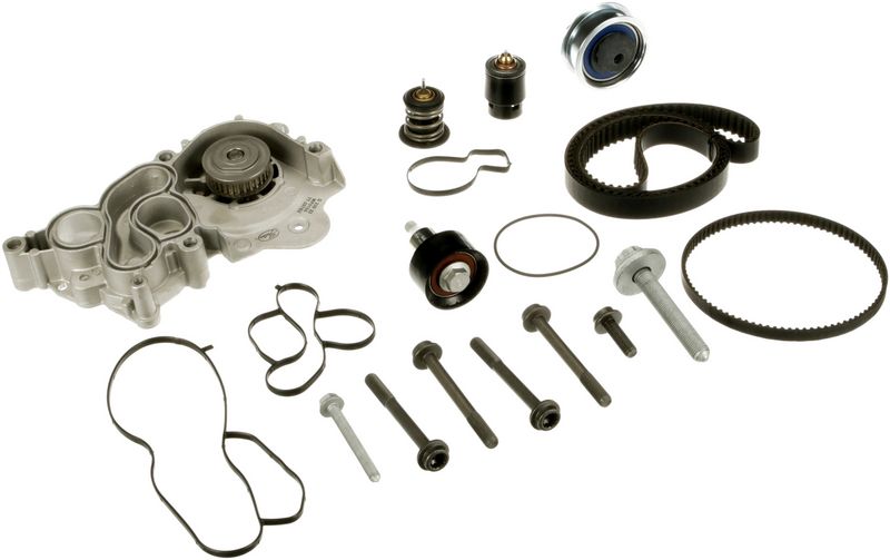 Gates KP7TH15680XS-3 Water Pump & Timing Belt Kit - 1