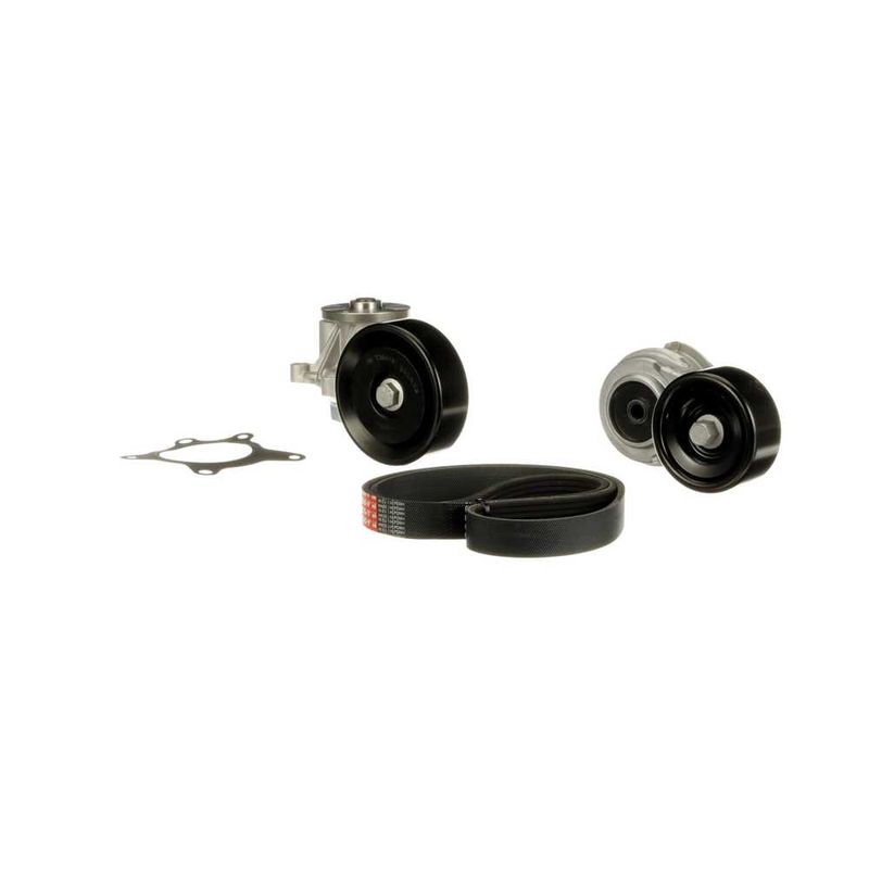 Gates KP96PK2138 Water Pump + V-ribbed Belt Kit - 5