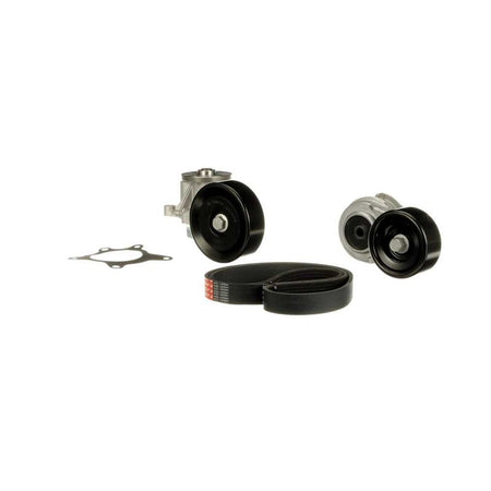 Gates KP96PK2138 Water Pump + V-ribbed Belt Kit - 5