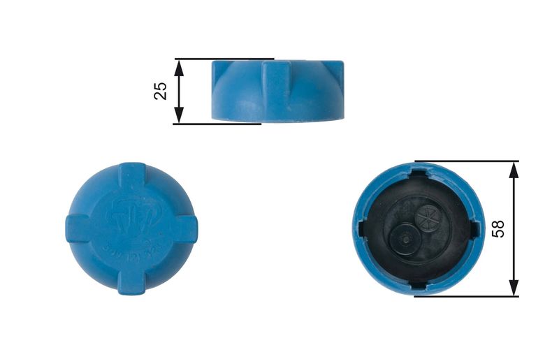 Gates RC203 Cap, coolant tank - 1