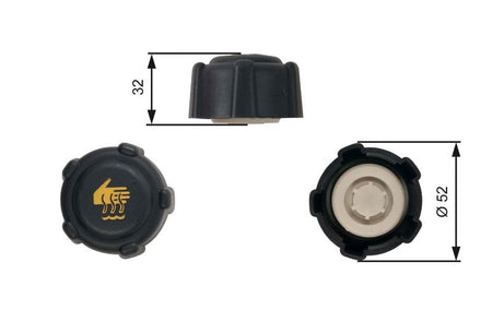 Gates RC223 Cap, coolant tank - 1