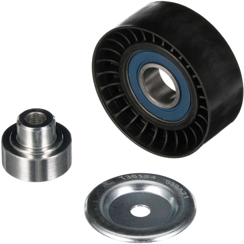 Gates T36124 Deflection/Guide Pulley, V-ribbed belt - 1