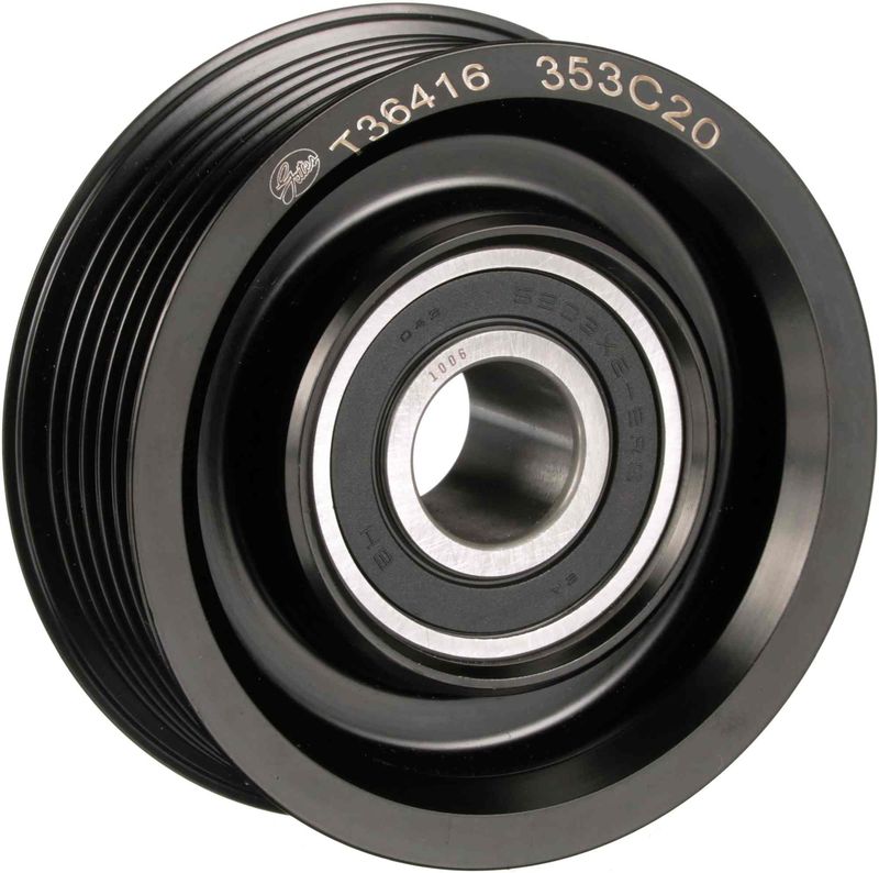 Gates T36416 Deflection/Guide Pulley, V-ribbed belt - 1