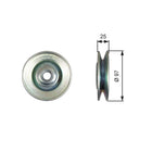 Gates T36615 Deflection Pulley/Guide Pulley, V-belt - 1